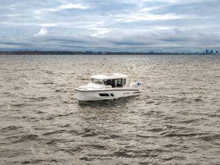 Quarken 27 Cabin Yamaha F300XSB SBW  valge