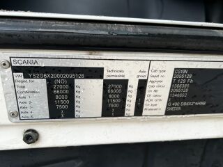 Scania G480 13.0 R6 360kW