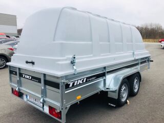 Tiki Treiler Keevis PRO 400-DLH 4.0x1.5 Kaanega kastihaagis