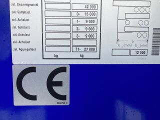 Kögel SN 24 TÕSTETAVA KATUSEGA