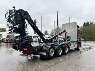 Mercedes-Benz Arocs 8X4*4 + RETARDER + BERGS FEGEN CRANE EURO 6 460kW
