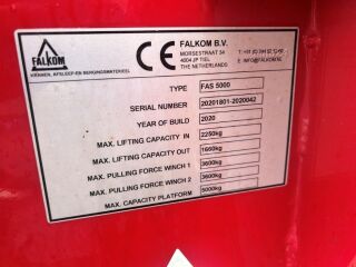 DAF LF210 4X2 EURO6 + FALKOM FAS 5000 157kW