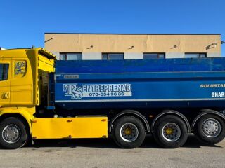 Scania R520 V8 8X4 EURO 6 + TIPPER 382kW