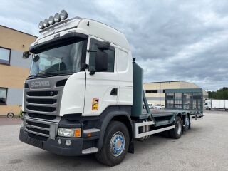 Scania R450 6x2 EURO6 + RETARDER + NEW PLATFORM 8000mm EU 331кВ