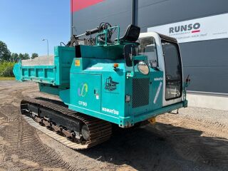 Komatsu CD50-1 + HIAB FMV 360 kraana
