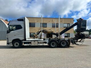 Volvo FH 750 6X4 + RETARDER + HIAB CRANE 552kW