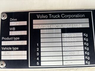 Volvo FH500 6x2*4 EURO6 + RETARDER + WOODCHIP BOX 375кВ
