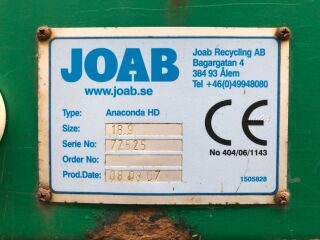 Volvo FE 280 6X2 GARBAGE TRUCK 206kW