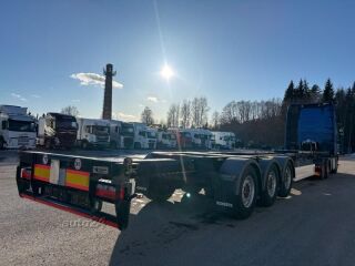 Renders CONTAINER FRAME EXTENDABLE 20ft 40 ft 45ft + SAF
