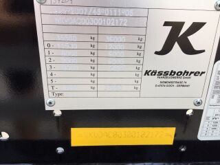 Kässbohrer MULTICONT EXTENDABLE+ADR+NEW