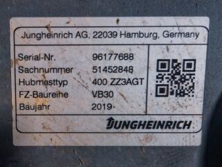 Jungheinrich 3t / 4m 1000 TUNDI