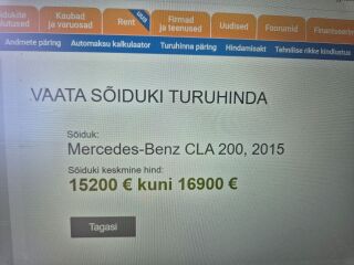 Mercedes-Benz CLA 200 2.1 R4 100kW