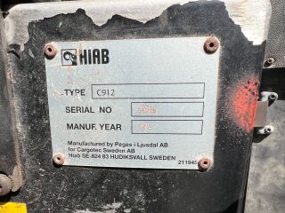 Volvo FH 540 6X4 HIAB 96ST 97 405kW
