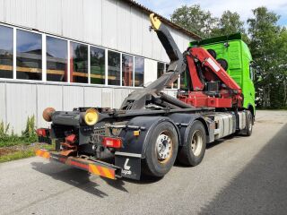 Volvo FH13 500 6X2 PALIFT + HMF 2120 K5 375kW