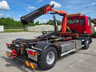 MAN LE 15.280 4X2 Palfinger PK4501 + konteiner 206кВ