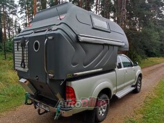 Toyota Hilux + Azar4 Offroad autoelamu kastikale 2.5 88кВ