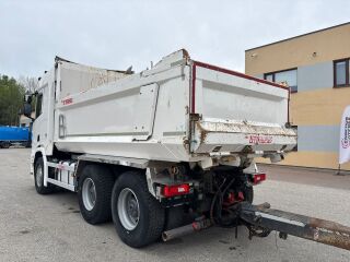 Scania R580 6x4 EURO6 + RETARDER +   BOX + VIBRATOR 427kW