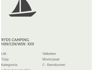 Ryds Camping Johnson 40HP 2-Takti