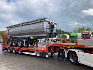 Kässbohrer Lowbed LB3E + 6M EXTENDABLE + STEERING AXLE