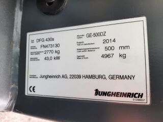 Jungheinrich DFG 430s 43kW