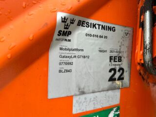 Nissan Cabstar 35.13 GALAXYLIFT GT18-12 96kW