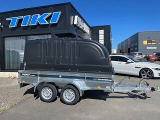 Tiki Treiler Keevis 300-DLBH Pidurid + kaanega kastihaagis