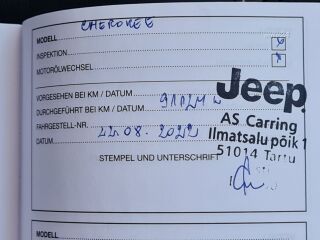 Jeep Cherokee Overland MultiJet 4x4 2.2 143kW
