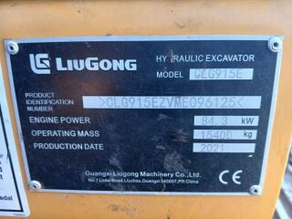 LiuGong GLG915E Cummins 84kW