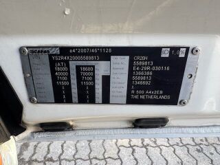 Scania R500 +FULL AIR+RETARDER MEGA EURO 6 368kW