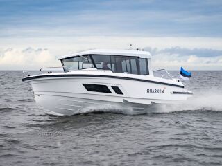 Quarken 27 Cabin Yamaha F300XSB SBW  valge