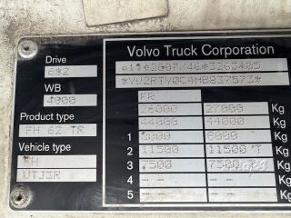 Volvo FH 460 EURO 6 338kW
