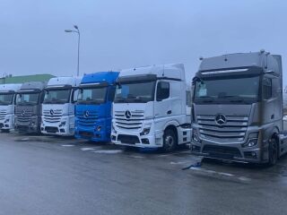 Mercedes-Benz Actros L 1845 low GigaSpace Solo Cabin - 3 tk R 6 330kW
