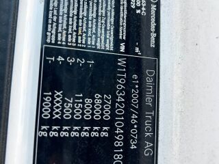 Mercedes-Benz Actros 2553 4X4+2 HYDRODRIVE + RETARDER 390kW