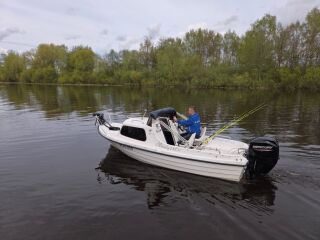 MAZURI 485K koos paadihaagisega Mercury F50 ELPT EFI