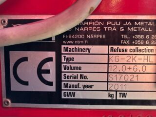 Scania P320 EURO5 + NTM KG-2K-HL12+6m3 235kW