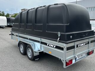 Tiki Treiler Keevis PRO 400-DLH 4.0x1.5 Plastkaanega haagis