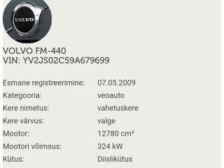 Volvo FM FM 440 324kW