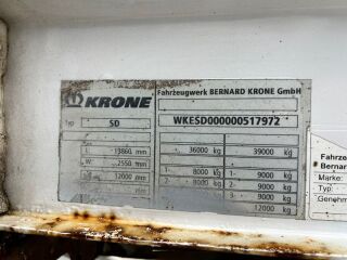 Krone SDP 27 + SAF AXLE