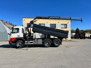 Volvo FM300 6X2 EURO4 + HIAB XS + TIPPER 225kW