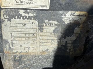 Krone Semitrailer Containerchassis Standard