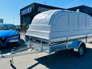 Tiki Treiler Keevis 350-LH 3.5x1.5 Plastkaanega kastihaagis