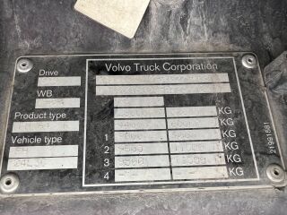Volvo FH 540 6X4 HIAB 96ST 97 405kW