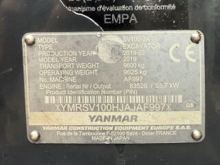 Yanmar SV100 53kW