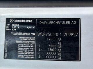 Mercedes-Benz Axor 1833 4x2 MANUAL + FASSI F155A.25 + EURO4 240kW