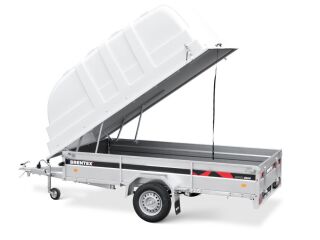 Brentex-Trailer BREN-3015N plastikkaanega keevisraamil