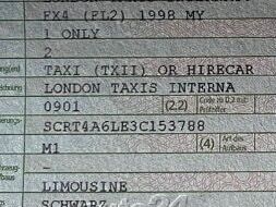 London Taxi TX 2 2.4 66kW