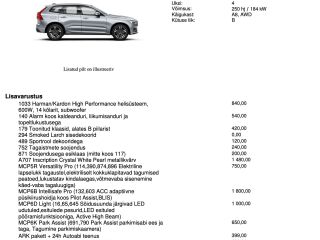 Volvo XC60 B5 AWD KERS Inscription 2.0 R4 16V Turbo MHEV 184kW