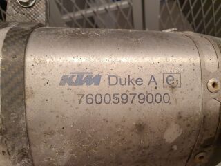 KTM 690 Duke 2018 Akrapovic Powerparts 54кВ