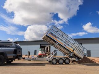 Brian James Trailers Cargo Tipper2 kallurhaagis 3,60x2,00m