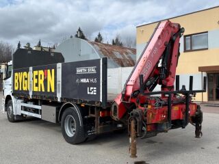 Mercedes-Benz Axor 1833 4x2 MANUAL + FASSI F155A.25 + EURO4 240kW